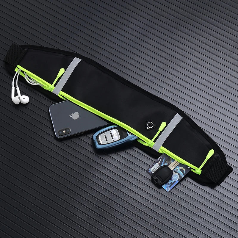 Unisex Running Bag Sports Waist Bags Waterproof Hiking Bum Bag