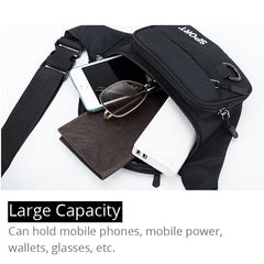 Unisex Red Waterproof Waist Bag Fanny Pack for Running Sport