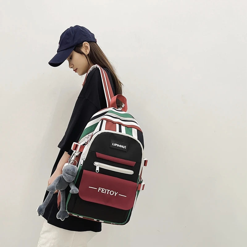 Lightweight Waterproof School Backpack for Teenager