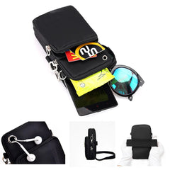 Unisex Small Cell Phone Bag Pocket Women Mini Shoulder Bag