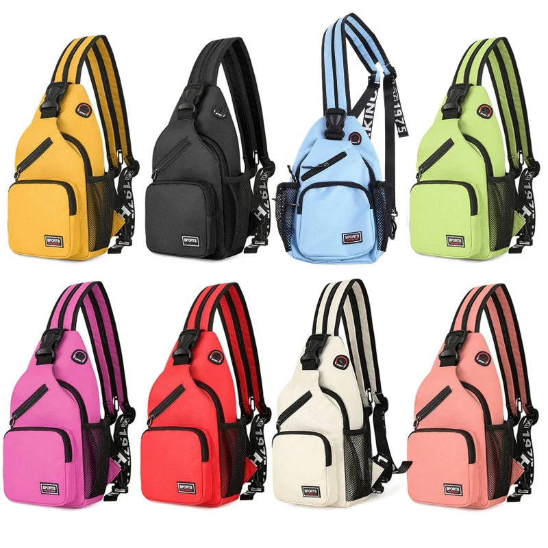 Waterproof Sling Backpack Chest Bag Travel Hiking Daypack