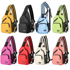 Waterproof Sling Backpack Chest Bag Travel Hiking Daypack