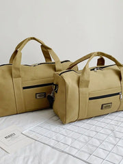 Soft Canvas Handbag Large Capacity Travel Duffle Bag Unisex Men Women