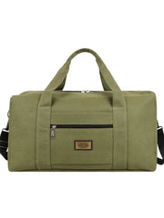 Soft Canvas Handbag Large Capacity Travel Duffle Bag Unisex Men Women