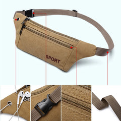 Unisex Sport Waist Bags Outdoor Running Fanny Pack Crossbody Wallet
