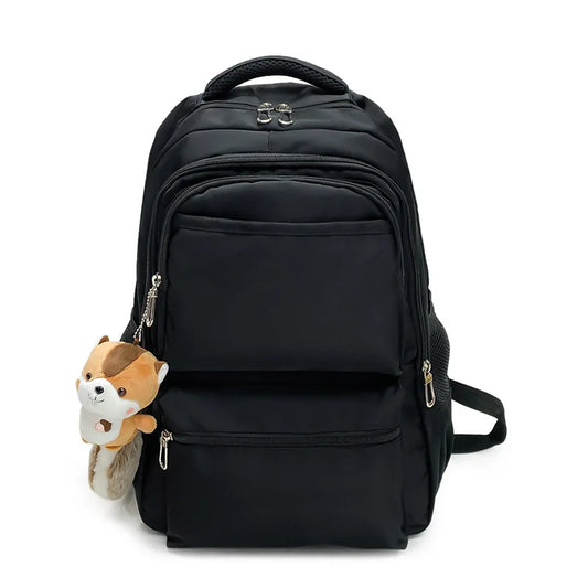 Unisex Teenager Backpack Students Schoolbag College Shoulders Bag Junior High Sc
