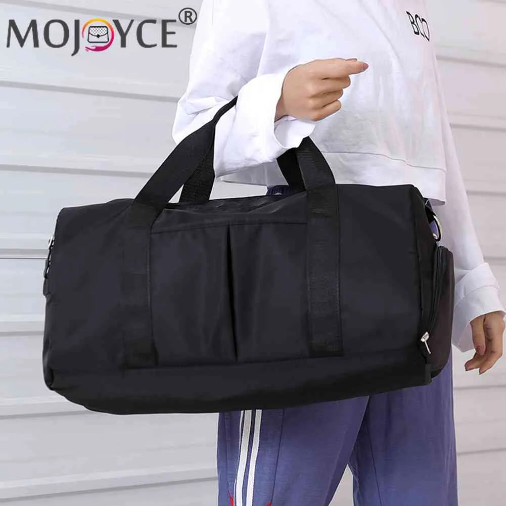 Waterproof Nylon Travel Gym Bag Large Capacity Unisex Shoulder Bag
