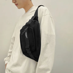 Unisex Waist Bag Fanny Pack Harajuku Street Style Hip Hop Bag Shoulder Bags