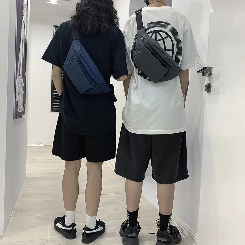 Unisex Street Style Waist Bag Fanny Pack Hip Hop Crossbody Bag