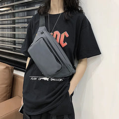 Unisex Street Style Waist Bag Fanny Pack Hip Hop Crossbody Bag