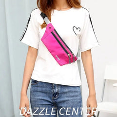 Waterproof Unisex Waist Bag Female Belt Fanny Pack