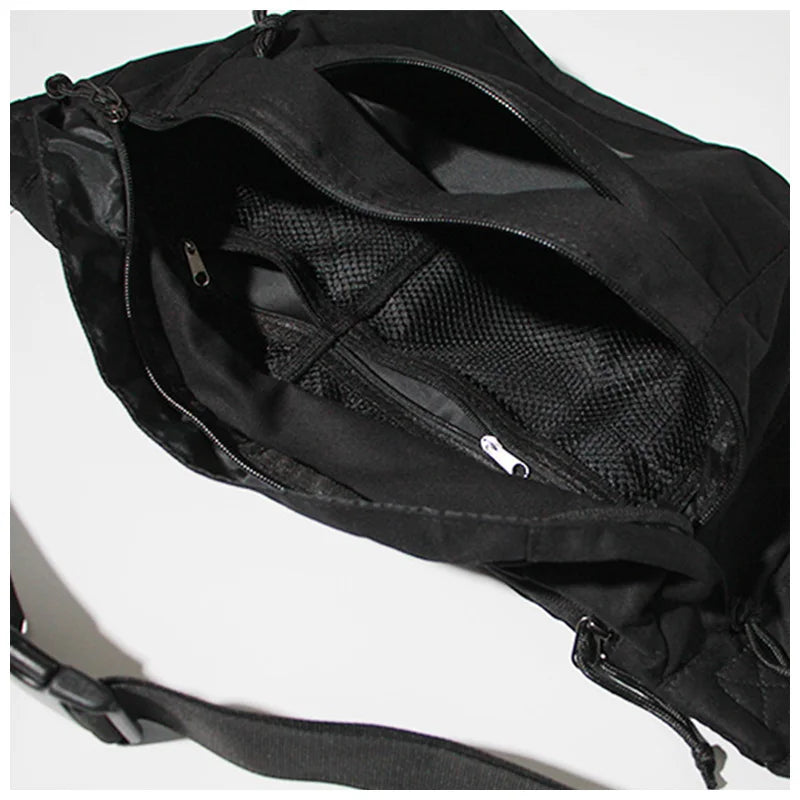 Unisex Large Capacity Waist Bag Streetwear Hip Hop Fanny Pack