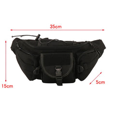 Unisex Waist Bag Tooling Fanny Pack Multifunction Streetwear Hip Hop Chest Bag