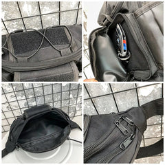 Unisex Waist Bag Tooling Fanny Pack Multifunction Streetwear Hip Hop Chest Bag