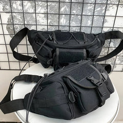 Unisex Waist Bag Tooling Fanny Pack Multifunction Streetwear Hip Hop Chest Bag