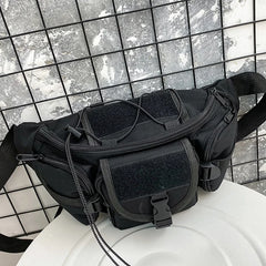 Unisex Waist Bag Tooling Fanny Pack Multifunction Streetwear Hip Hop Chest Bag