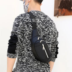 Unisex Waist Bags Fanny Pack Crossbody Chest Bags Adjustable Strap Pack