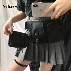 Unisex Waist Pack Hip Hop Streetwear Tactical Chest Bag