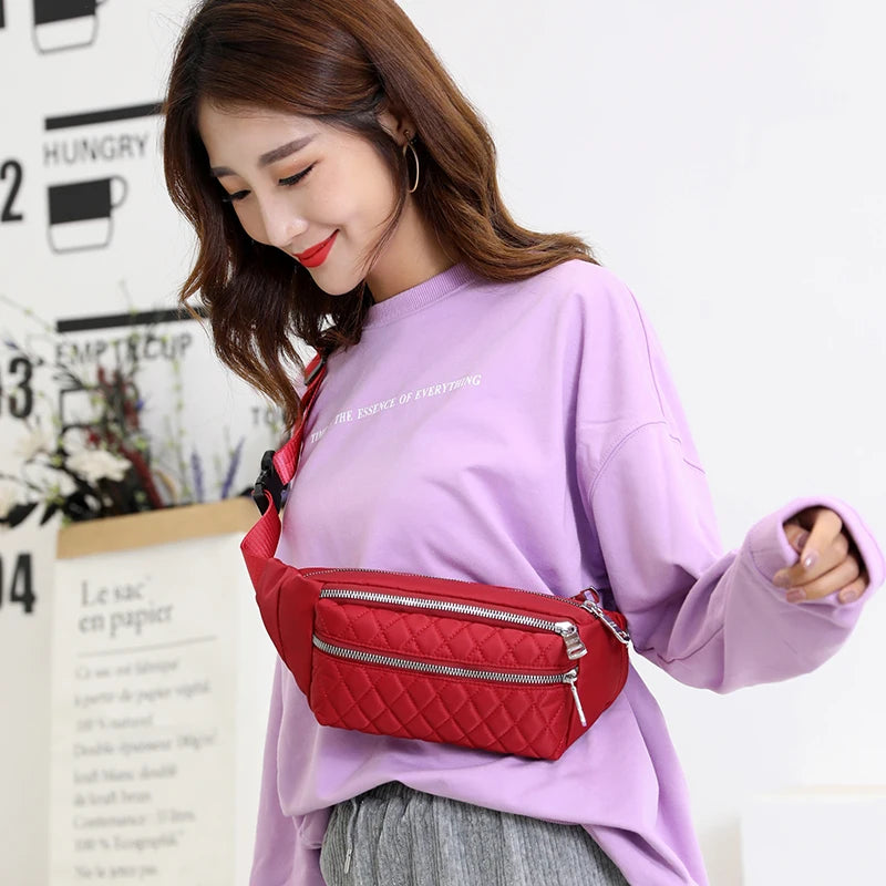 Unisex Waist Pack Men Shoulder Bags Women Fanny Pack Bum Chest Packs
