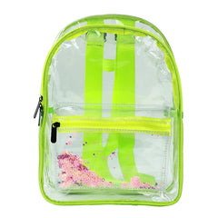 Waterproof Clear PVC Backpack For Adults And Students