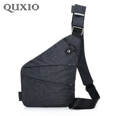 Unisex Burglar Men's Chest Bag Shoulder Messenger Bag Canvas Retro CZ02