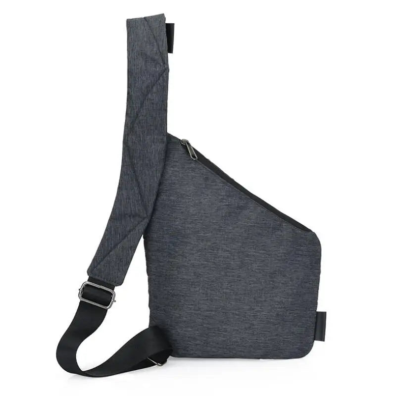 Unisex Burglar Men's Chest Bag Shoulder Messenger Bag Canvas Retro CZ02