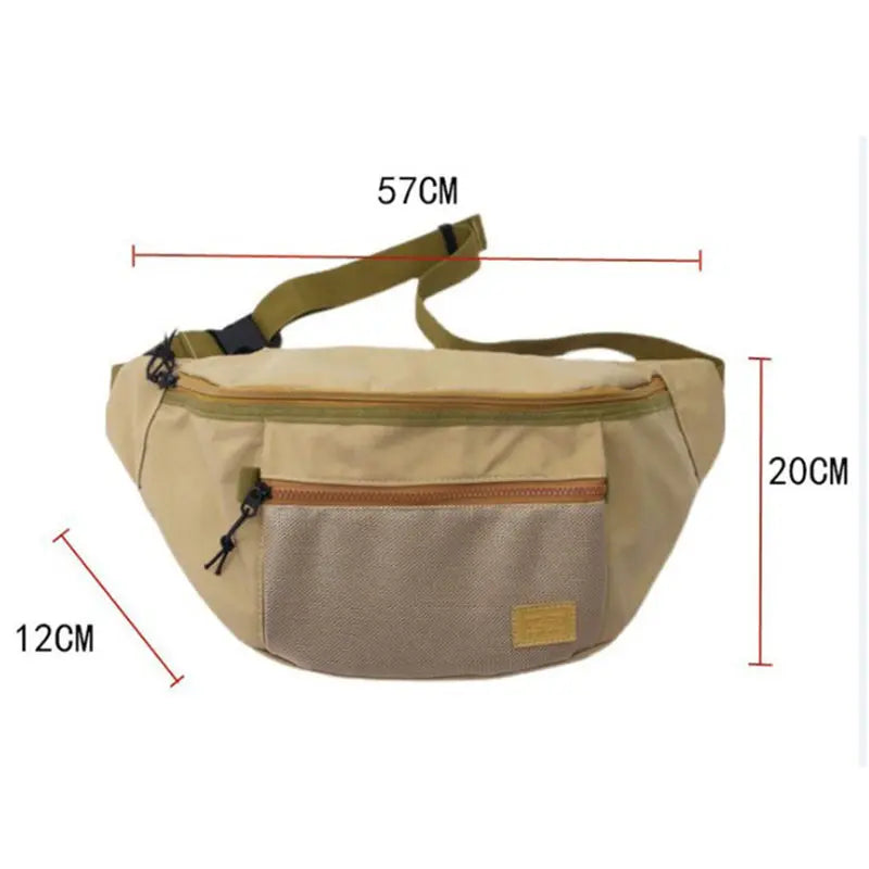 Unisex Waist Belt Bag Hip Waist Bags Phone Pack Purse