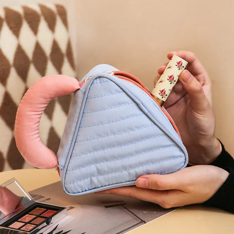 Unistybag Makeup Bag Travel Cosmetic Nylon Toiletry Mini Organizer