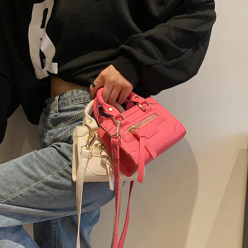 Unistybag Mini Handbags for Women Motorcycle Bag Satchels Bag Crossbody Bag