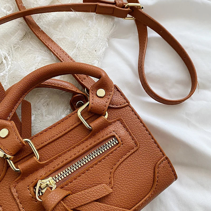 Unistybag Mini Handbags for Women Motorcycle Bag Satchels Bag Crossbody Bag