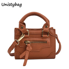 Unistybag Mini Handbags for Women Motorcycle Bag Satchels Bag Crossbody Bag
