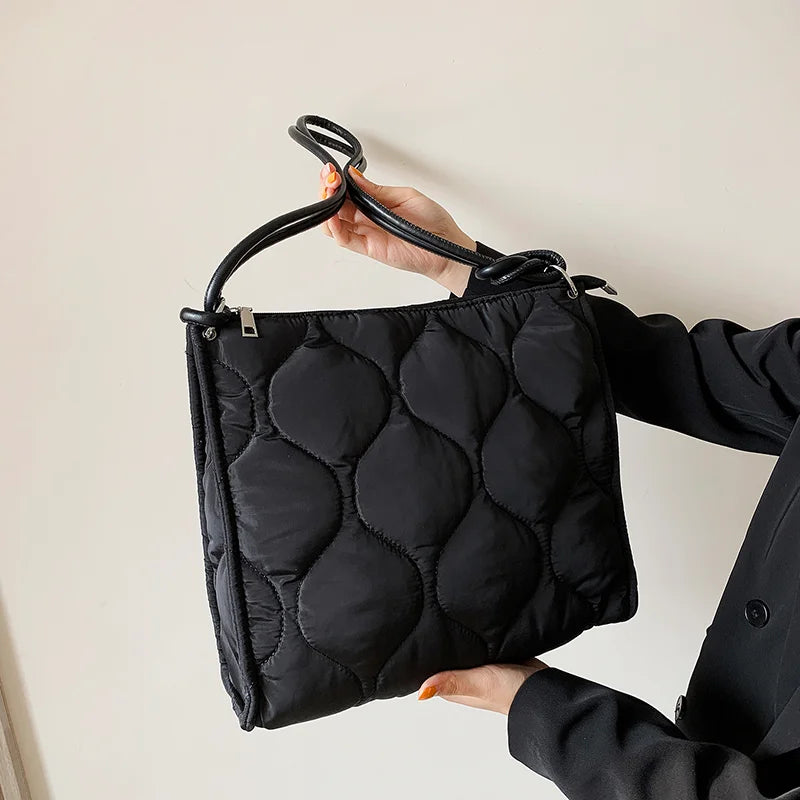 Unistybag Waterproof Shoulder Bag for Women Soft Tote Crossbody