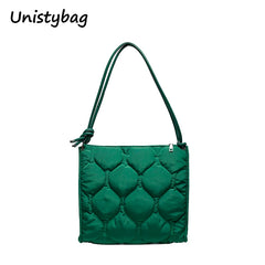 Unistybag Waterproof Shoulder Bag for Women Soft Tote Crossbody