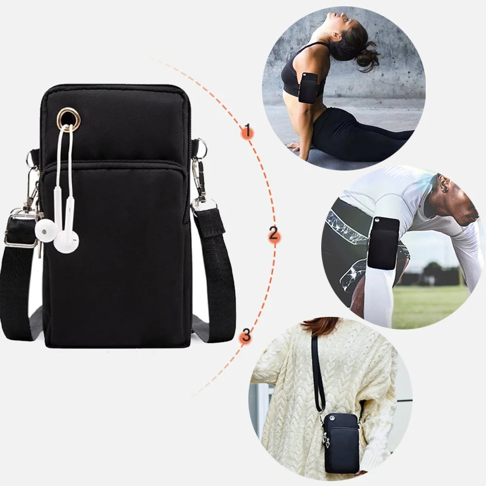 Universal Mobile Phone Bag Case Sport Arm Bag Wallet