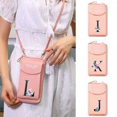 Whitemarble Letter Print Phone Bag for Samsung/iPhone/Huawei