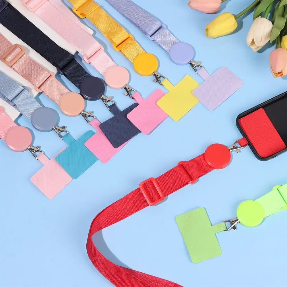 Adjustable Phone Lanyards Anti-lost Nylon Rope Holder