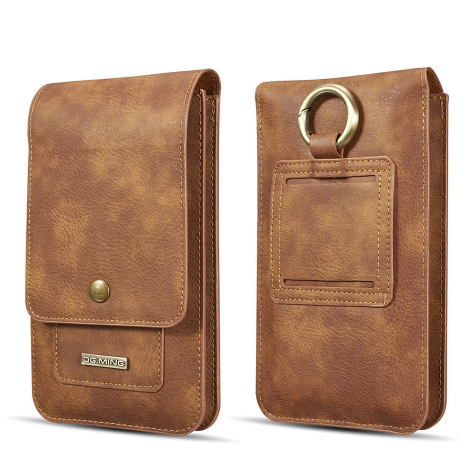 Universal Phone Bag PU Leather Carry Belt Clip Waist Case for Smartphone