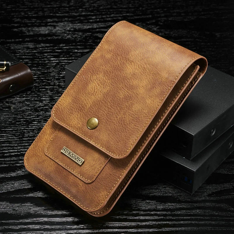 Universal Phone Bag PU Leather Carry Belt Clip Waist Case for Smartphone