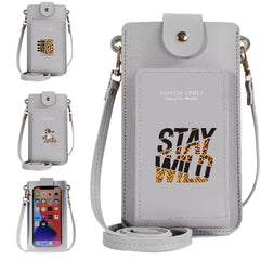 Touch Screen Phone Bag Crossbody Wallets Waterproof Handbag