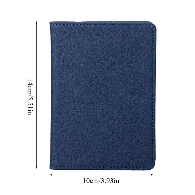 Pink Pu Leather Passport Cover Lovely Girl Holder