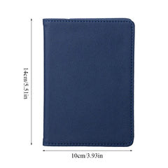 Pink Pu Leather Passport Cover Lovely Girl Holder