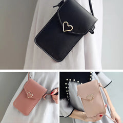 Women Crossbody Shoulder Bag PU Leather Wallet Cell Phone Case