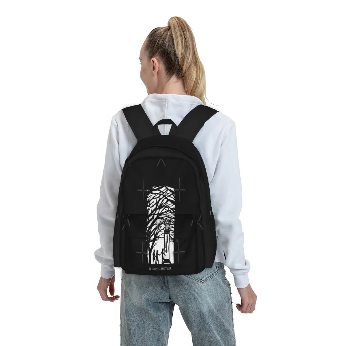 Men's Backpacks School Bags For Boys Manga Style