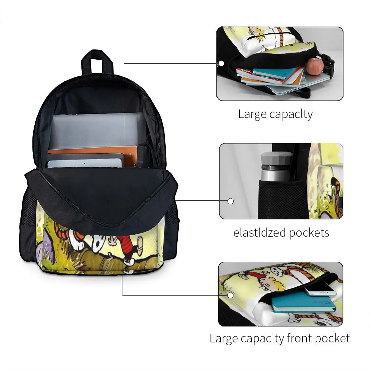 Waterproof Men's Backpack for Hiking and Traveling