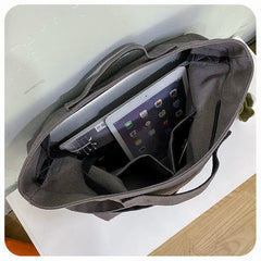 Canvas Messenger Bag Large Capacity Crossbody Bags for Women