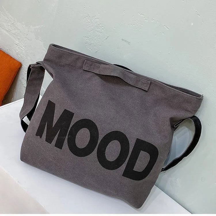 Canvas Messenger Bag Large Capacity Crossbody Bags for Women