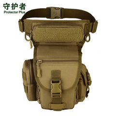 Multi-function Nylon Travel Shoulder Bag with Hidden Pocket