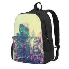 Urban Graffiti 2 Backpacks Men's Backpacks Bags For Women Manga Male Backpack