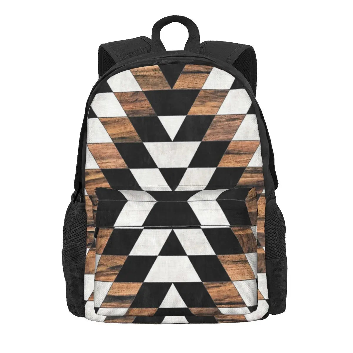 Urban Tribal Pattern Backpack - School Travel Bag for Men and Women