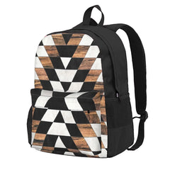 Urban Tribal Pattern Backpack - School Travel Bag for Men and Women